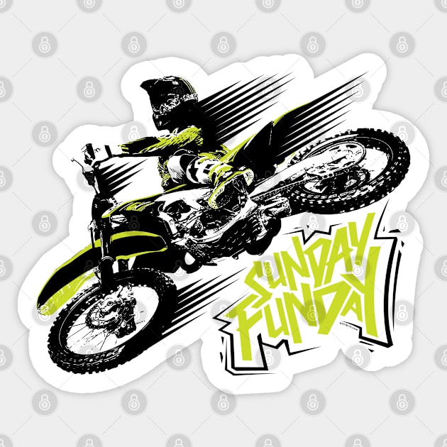 Sunday Funday Sticker by Bomb171